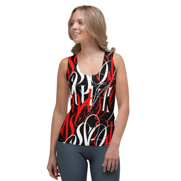 Signature Glamour Boss Sublimation Cut & Sew Tank Top